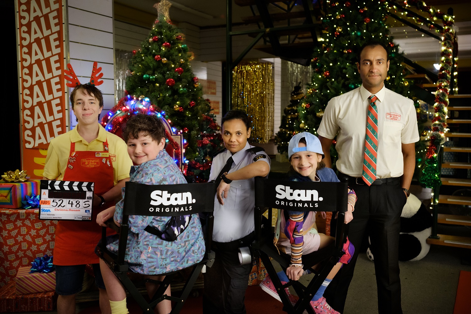 Matt Okine, Miranda Tapsell, Ed Oxenbould to get festive in Stan's 'Christmas Ransom' - IF Magazine