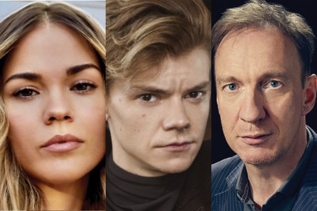 Maia Mitchell, Thomas Brodie-Sangster and David Thewlis front Disney+'s ...