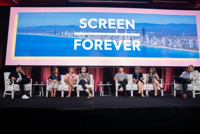 Marc Fennell, Roberta Allan (ABC), Mary Callery (ShinAwiL), Kathryn Fink (SBS), Phil Hunt (Head Gear Films), Benjamin Law, Catherine Nebauer (Northern Pictures), Adrian Swift (Nine).