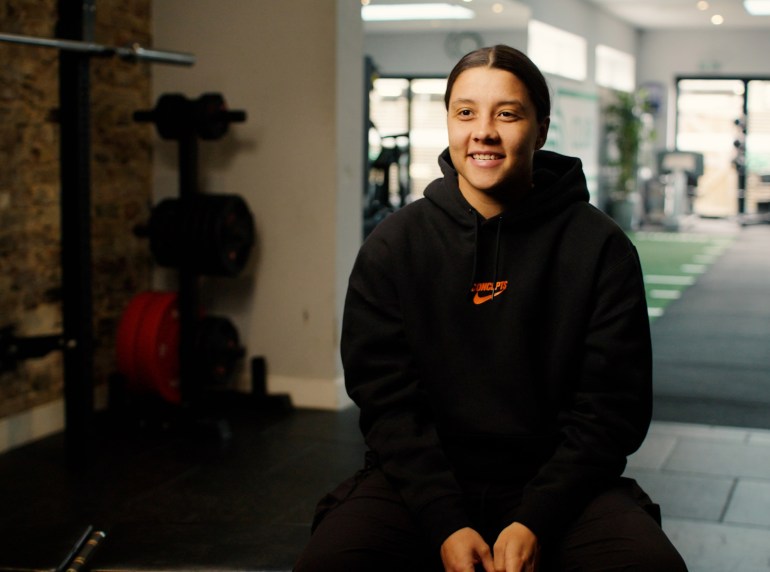 Sam Kerr in 'Trailblazers'.