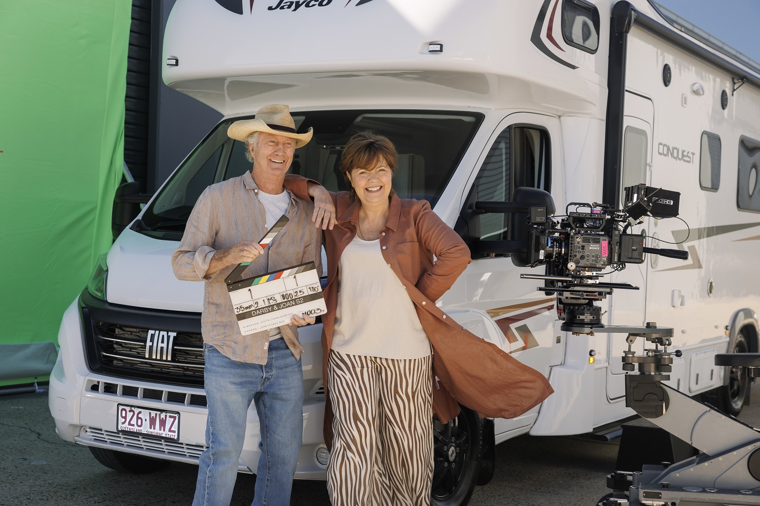 Bryan Brown, Greta Scacchi ready to ride again with 'Darby and Joan' S2