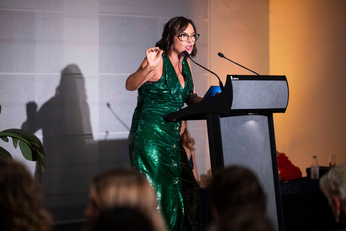 Thea McLeod at the CGA Awards 2024.